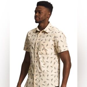 HTF The North Face
Short Sleeve Baytrail Pattern Shirt xl mens